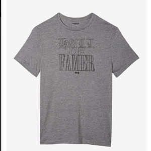 Men's Gray Heathered Hall Of Framer Graphic Tee
